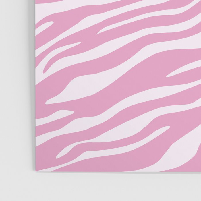 Pink Zebra Animal Print  Poster Gallery Image 3