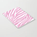 Pink Zebra Animal Print  Notebook Gallery Image 3