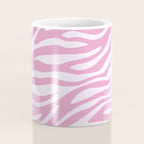 Pink Zebra Animal Print  Coffee Mug Gallery Image 4