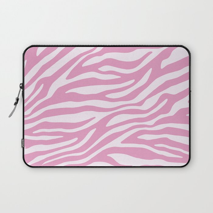 Pink Zebra Animal Print  Laptop Sleeve Gallery Image 1