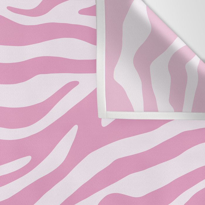 Pink Zebra Animal Print  Wall Tapestry Gallery Image 3