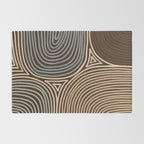 Tribal Pattern in Brown & Gray Rug Gallery Image 2