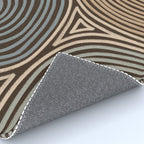 Tribal Pattern in Brown & Gray Rug Gallery Image 4