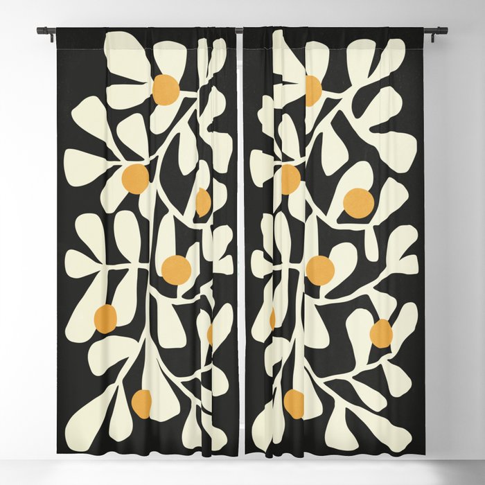 Summer Bloom: Matisse Night Edition Window Curtain Gallery Image 1