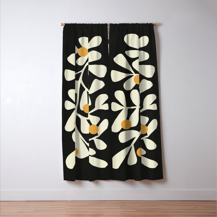 Summer Bloom: Matisse Night Edition Window Curtain Gallery Image 3