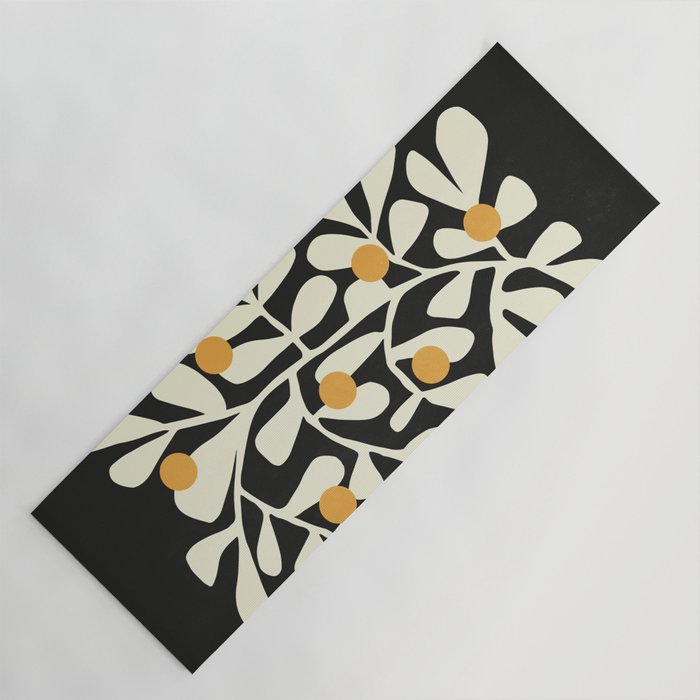 Summer Bloom: Matisse Night Edition Yoga Mat Gallery Image 1