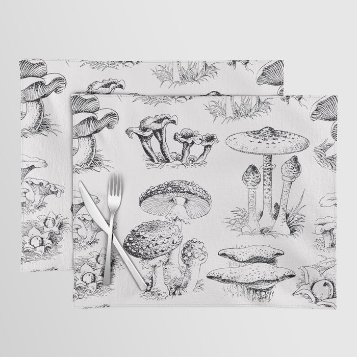 Mushroom Collection Placemat Gallery Image 1