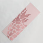 Big Pineapple in Pink Yoga Mat Gallery Image 1
