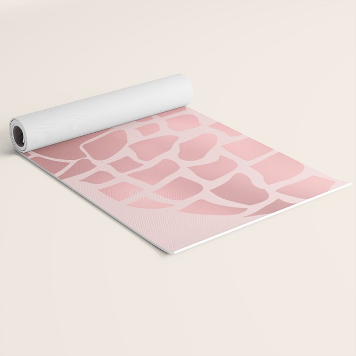 Big Pineapple in Pink Yoga Mat Gallery Image 2