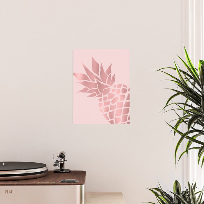Big Pineapple in Pink Poster Gallery Image 2