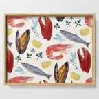 Sicily Seafood Serving Tray Gallery Image 1