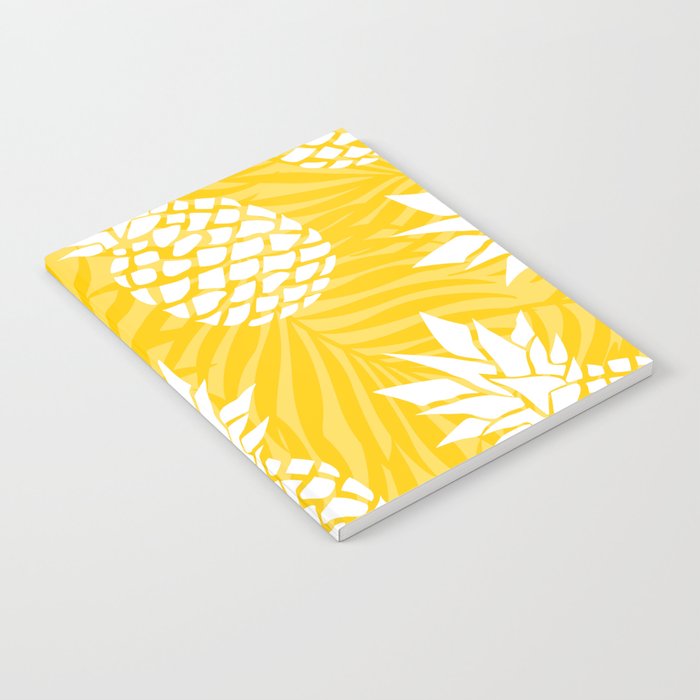 Bright Yellow, Summer, Pineapple Art Notebook Gallery Image 1