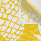 Bright Yellow, Summer, Pineapple Art Wall Tapestry Gallery Image 3