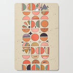 Retro Fruits Cutting Board Gallery Image 1