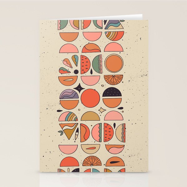 Retro Fruits Stationery Card Gallery Image 2