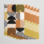 abstract checker lines modern Wrapping Paper Gallery Image 3