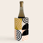 abstract checker lines modern Wine Chiller Gallery Image 2