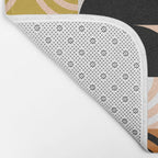 abstract checker lines modern Bath Mat Gallery Image 2