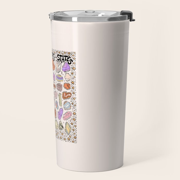 Crystals of the States Travel Mug Gallery Image 2