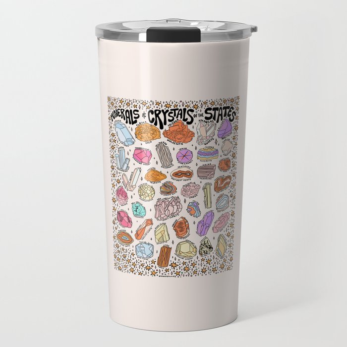 Crystals of the States Travel Mug Gallery Image 1