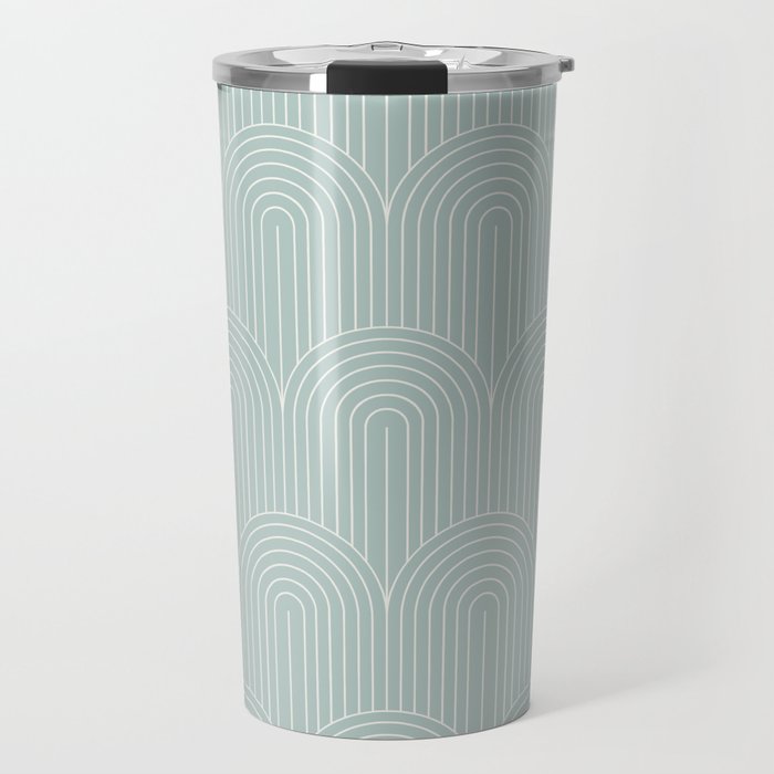 Art Deco Arch Pattern XIX Travel Mug Gallery Image 1