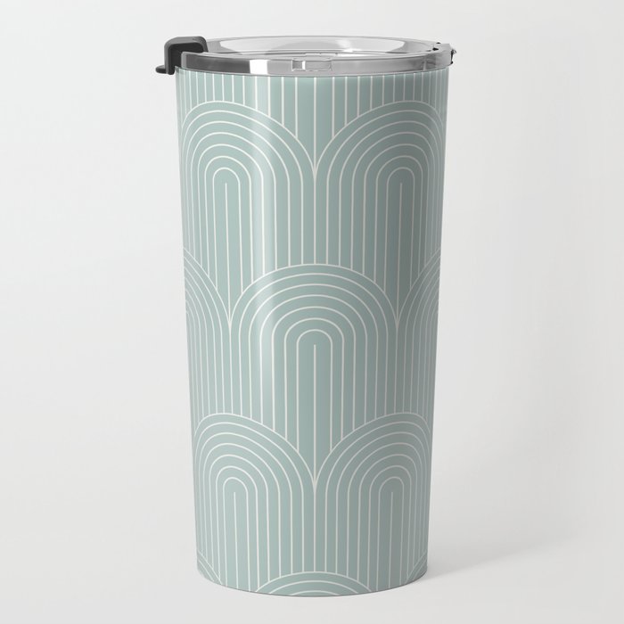 Art Deco Arch Pattern XIX Travel Mug Gallery Image 3