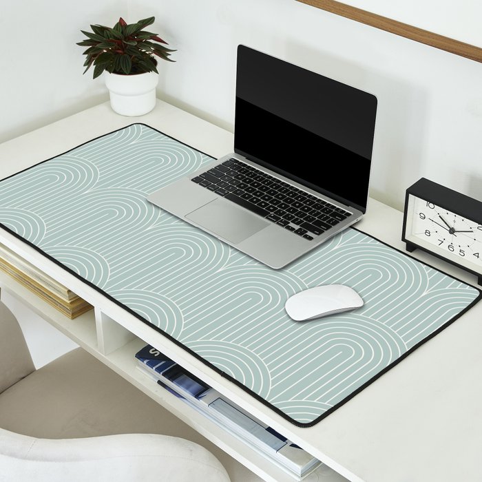 Art Deco Arch Pattern XIX Desk Mat Gallery Image 2