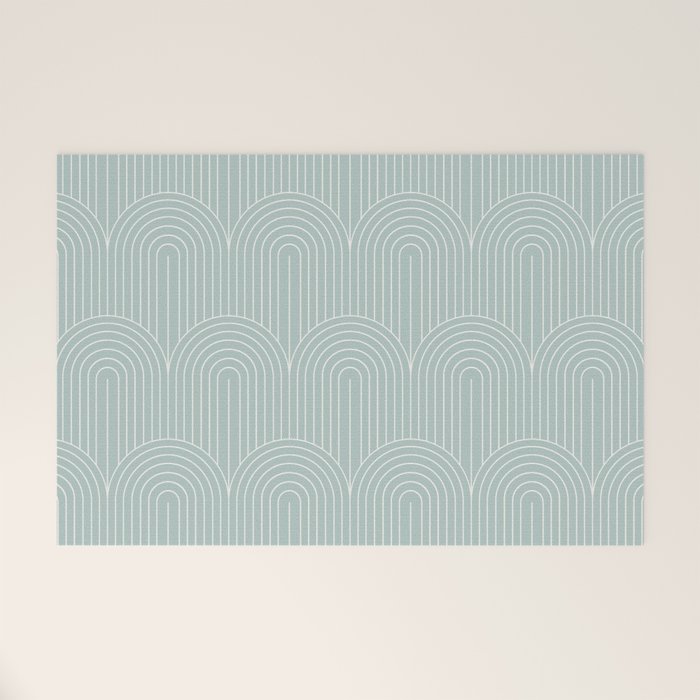 Art Deco Arch Pattern XIX Welcome Mat Gallery Image 1