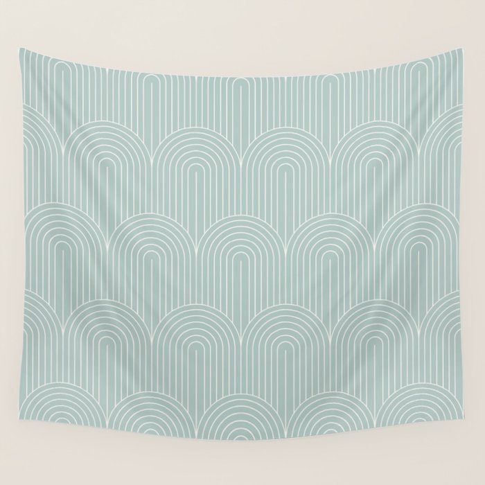 Art Deco Arch Pattern XIX Wall Tapestry Gallery Image 4