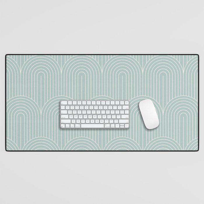 Art Deco Arch Pattern XIX Desk Mat Gallery Image 1