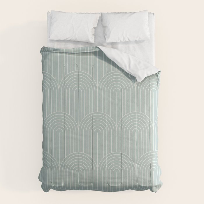 Art Deco Arch Pattern XIX Comforter Gallery Image 1