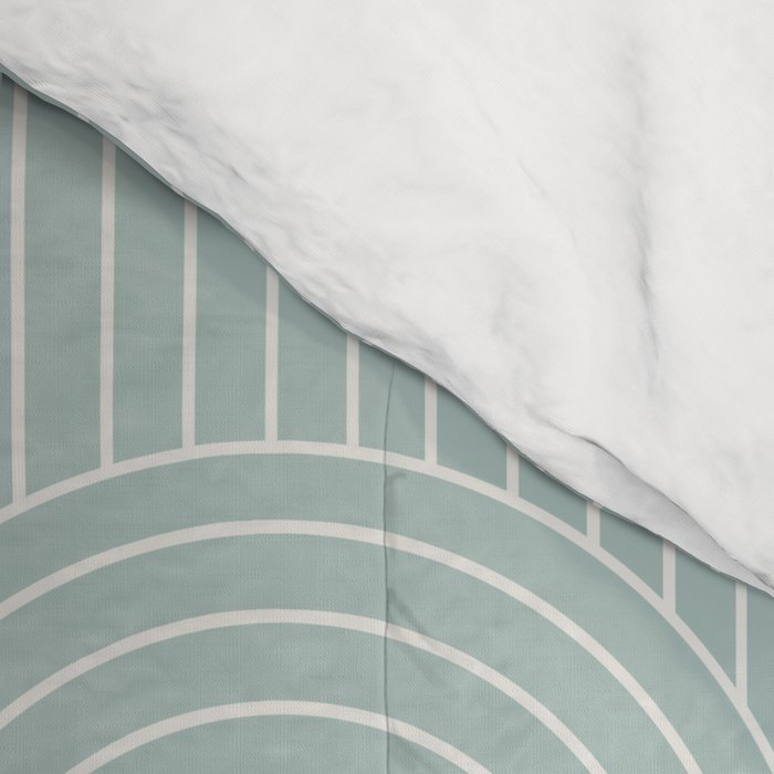 Art Deco Arch Pattern XIX Comforter Gallery Image 4