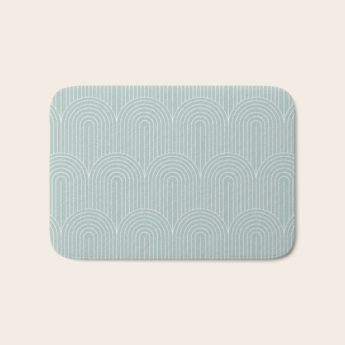 Art Deco Arch Pattern XIX Bath Mat Gallery Image 1