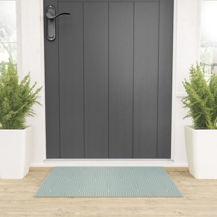Art Deco Arch Pattern XIX Welcome Mat Gallery Image 3
