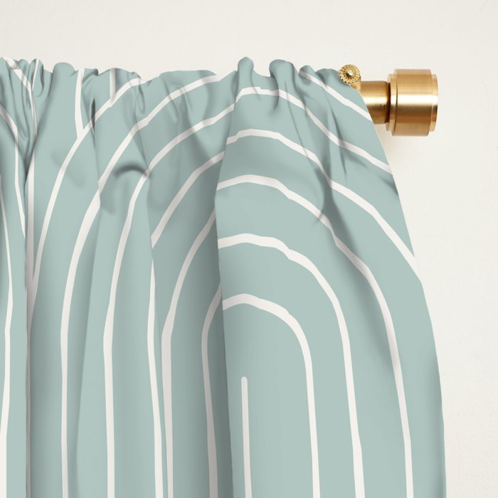 Art Deco Arch Pattern XIX Window Curtain Gallery Image 2