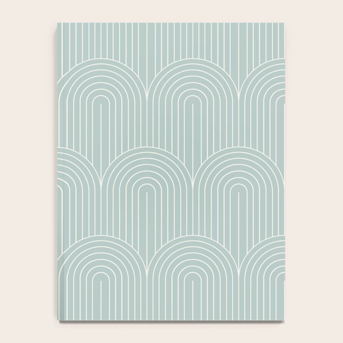 Art Deco Arch Pattern XIX Notebook Gallery Image 4