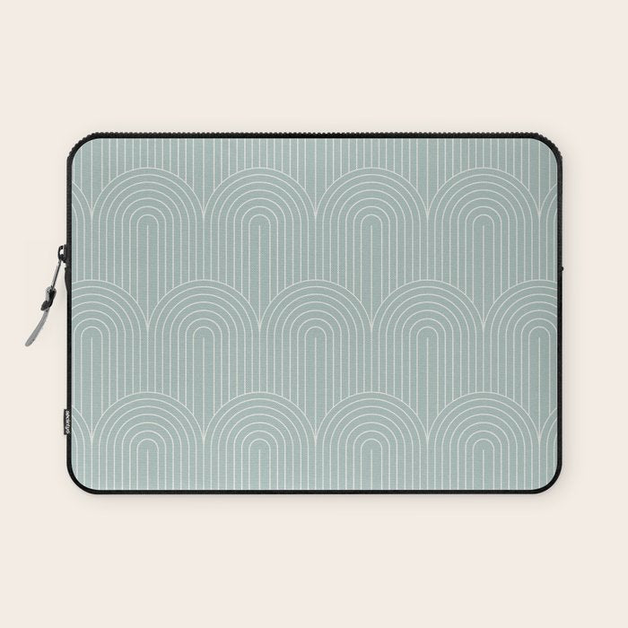 Art Deco Arch Pattern XIX Laptop Sleeve Gallery Image 1