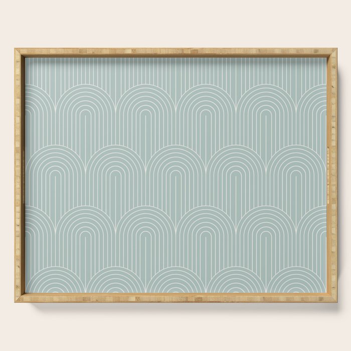 Art Deco Arch Pattern XIX Serving Tray Gallery Image 1