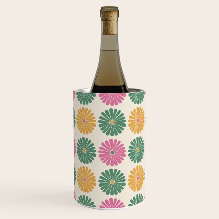 Retro Summer Daisies XI Wine Chiller Gallery Image 2