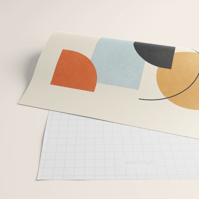 Geometric Color Play 02 Wrapping Paper Gallery Image 2
