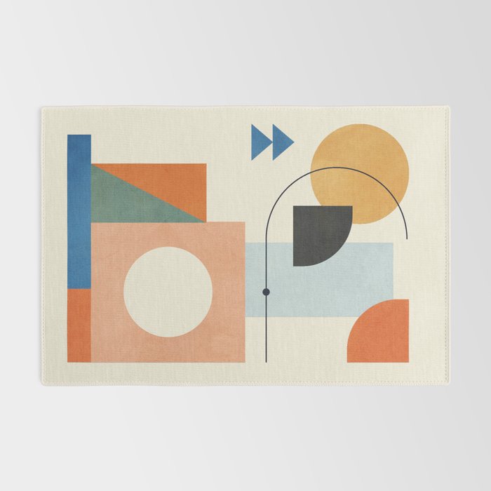 Geometric Color Play 02 Rug Gallery Image 2