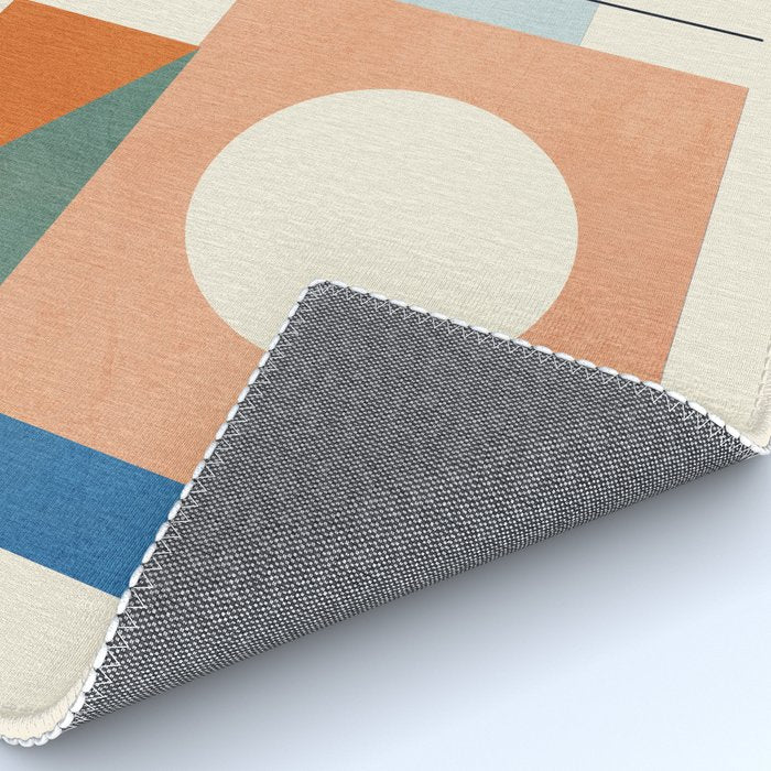Geometric Color Play 02 Rug Gallery Image 4