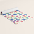 Sea turtle - bright Yoga Mat Gallery Image 2