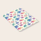 Sea turtle - bright Notebook Gallery Image 2