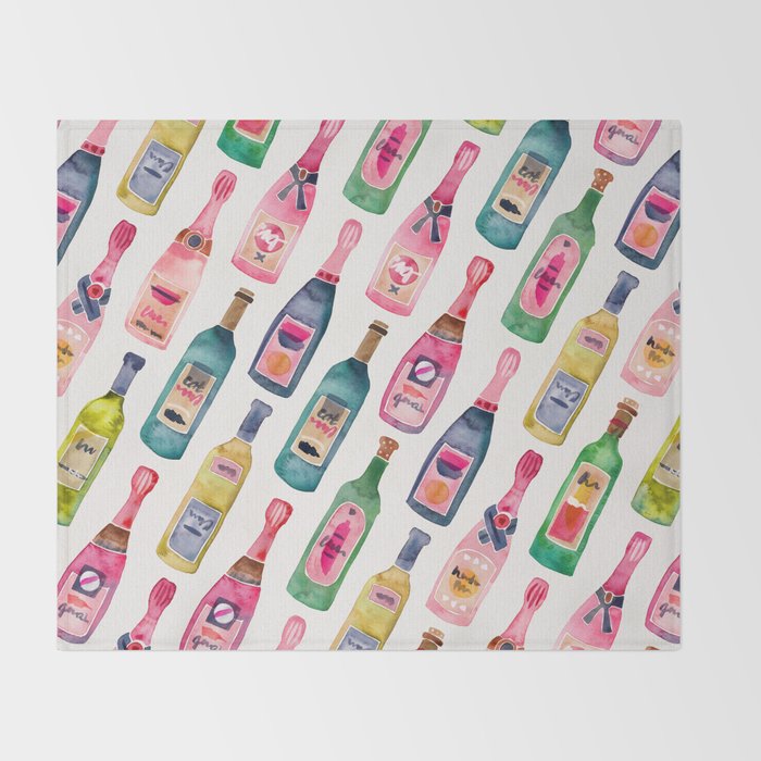 Champagne Collection Throw Blanket Gallery Image 2