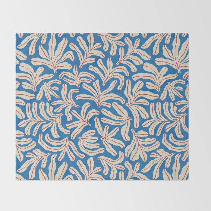 Lazy Summer Pattern #2 Throw Blanket Gallery Image 2