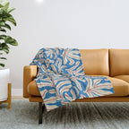 Lazy Summer Pattern #2 Throw Blanket Gallery Image 1