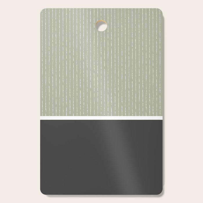 Linen Sage and Gray Cutting Board Gallery Image 1