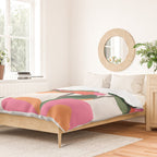 Abstract Eucalyptus Leaves III Duvet Cover Gallery Image 2