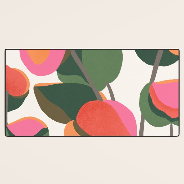 Abstract Eucalyptus Leaves III Desk Mat Gallery Image 3